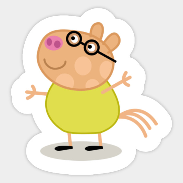 Pedro Pony Peppa Pig Sticker Teepublic Au