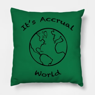 Accrual World Pillow