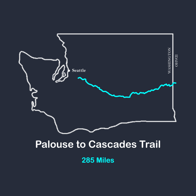 Palouse to Cascades Rail Trail by numpdog