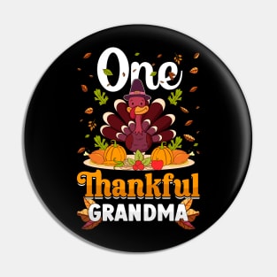 Thanksgiving day November 24 One thankful grandma Pin