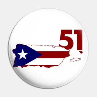 Puerto Rico Should Be 51 Pin