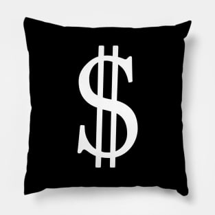 Dollar sign Pillow