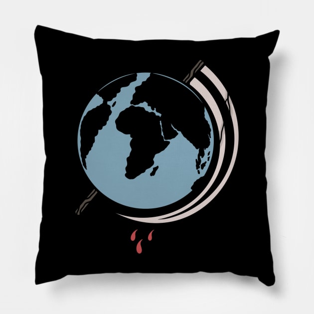 World Pillow by gggraphicdesignnn