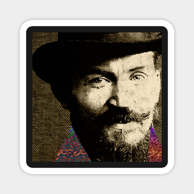 Bernard Shaw - Closeup Magnet by mindprintz