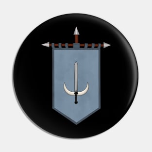 Grey Swords Pin