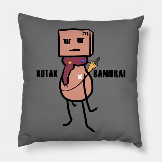 Kotak Samurai (Limited Edition) Pillow by BuatStai