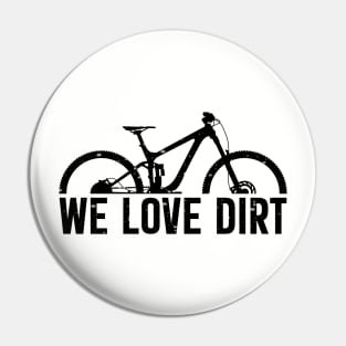 mountain bike mtb gift mountainbiker cycling bicycle Pin