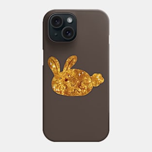 Chubby Gold Bunny Phone Case