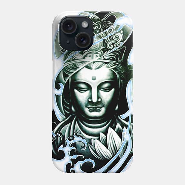 Buddha Style Phone Case by HigherSelfSource