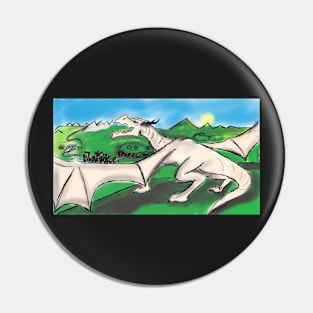 The Dragon of Salem Pin