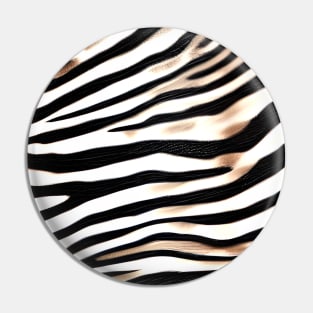 Zebra hide pattern Pin