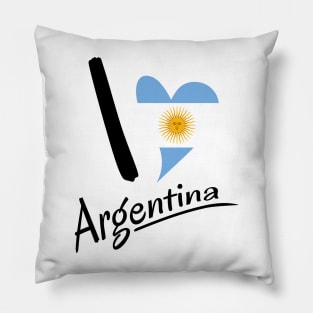 I love argentina Pillow