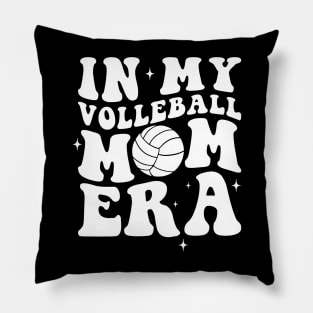 In my volleyball mom era Pillow