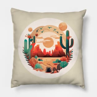 Desert Traveler Gift Pillow