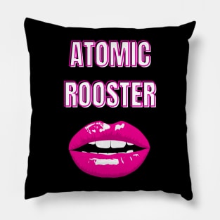 atomic rooster red lips Pillow