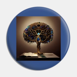 Yggdrasil World Tree of Life Pin