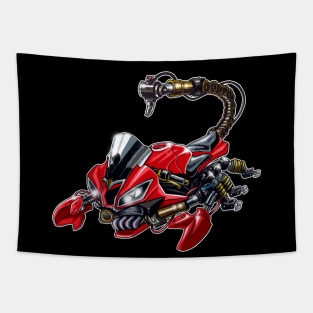 Yamaha R6 Scorpion Red Tapestry