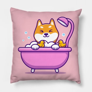 Cute Shiba Inu Bathing Pillow