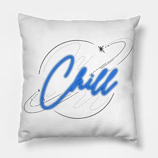 "Chill" Graphic Design Pillow