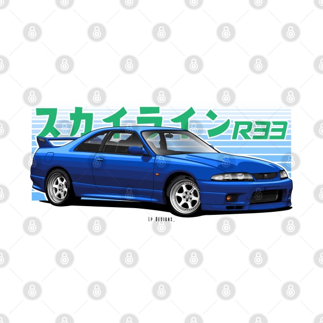 Skyline GT-R R33 by LpDesigns_