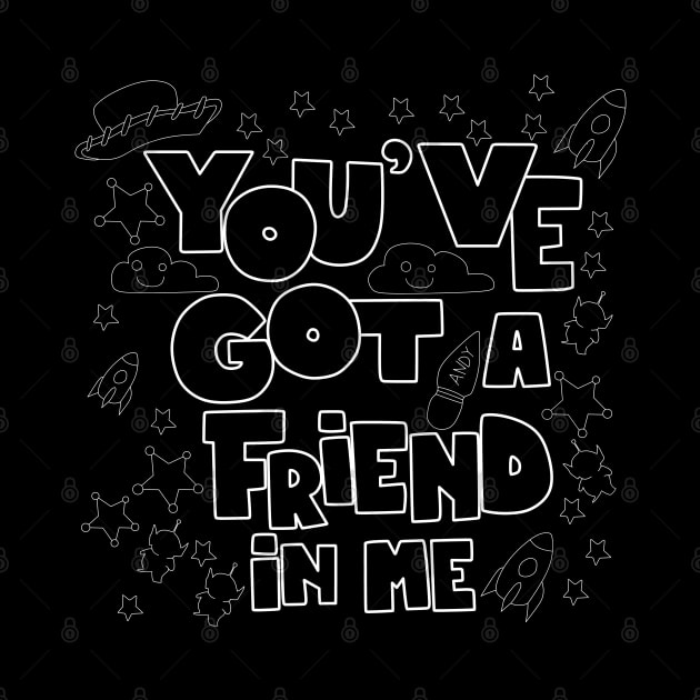 you have friends so enjoy this life ecopop lettering wallpaper fun by jorge_lebeau