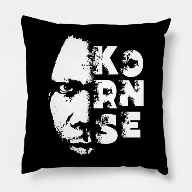 Krs one vintage Pillow by Zby'p