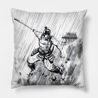 Samurai in the Rain Pillow