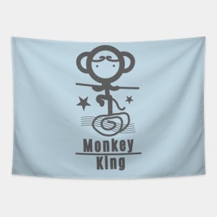 Monkey King - Grey Tapestry