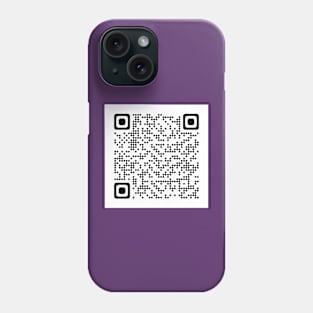 Tail To Paw QR Code Phone Case