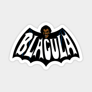 BLACULA - '66 Style parody Magnet