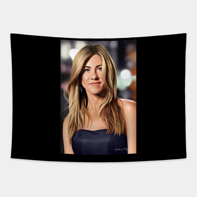 Jennifer Aniston Tapestry by JinsungLim