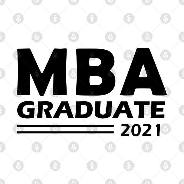 MBA Graduate 2021 by KC Happy Shop