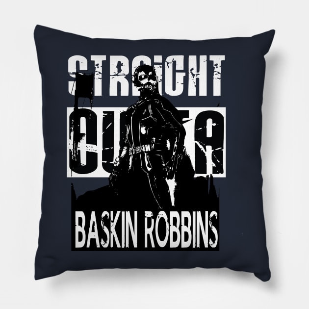 Straight Outta Pillow by GarBear Designs