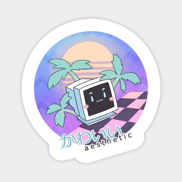 kawaii a e s t h e t i c Magnet by kalematsuba