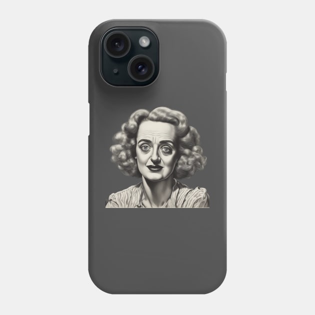 Bette Davis Phone Case by CS77