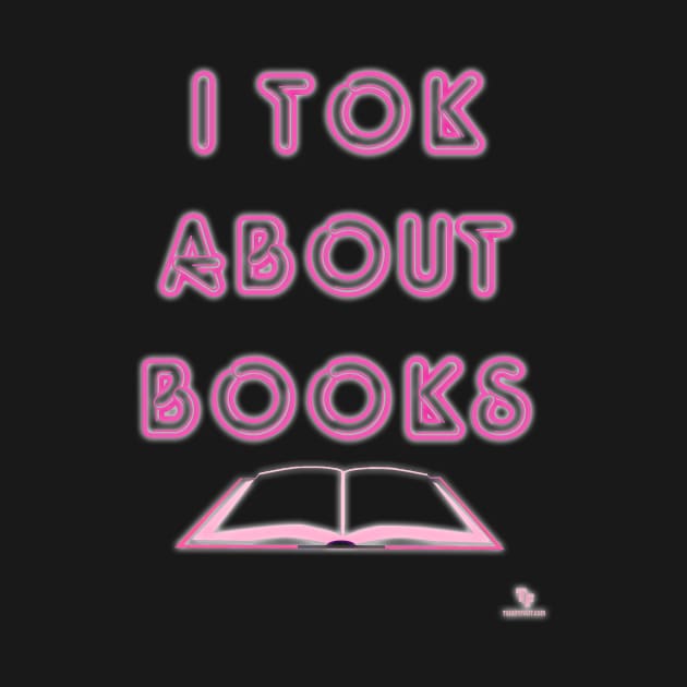 Tok About Books Social Media Design by Tshirtfort