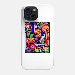 Abstract Mod Summer of Mars Retrograde Phone Case