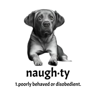 Naughty Labrador Retriever T-Shirt