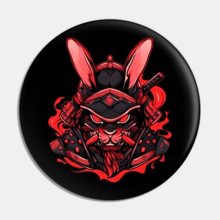 samurai rabbit Pin