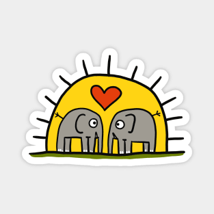 elefant coule Magnet