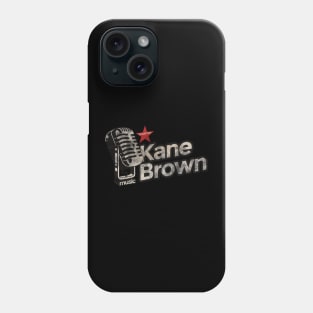 Kane Brown - Vintage Microphone Phone Case