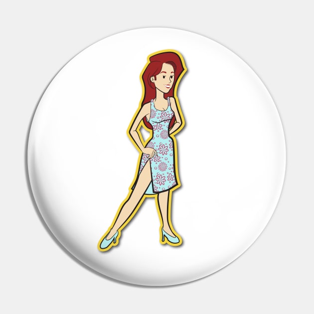 Mom Pin by Judicator