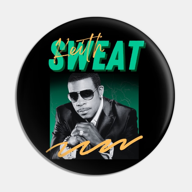 Keith sweat***original retro Pin by OtakOtak