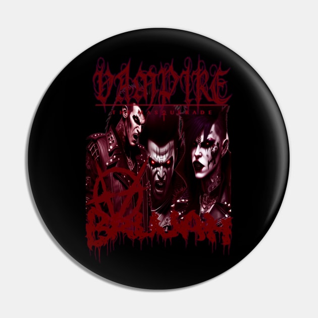 Brujah (Red Version 1) Pin by The Dark Vestiary