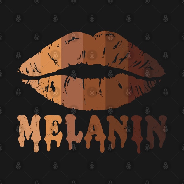 Drippin Melanin, Black LIps, Black woman, Black Queen, Melanin Queen, african american, Black Lives Matter by UrbanLifeApparel