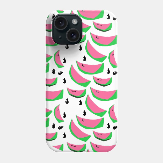 Sweet ripe watermelon Phone Case by kdegtiareva