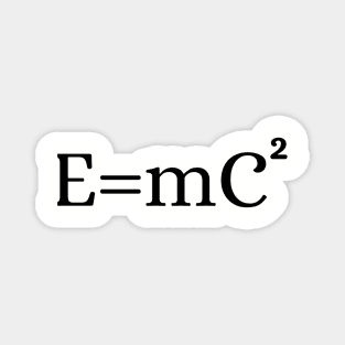 Einstein E=mC2 Magnet