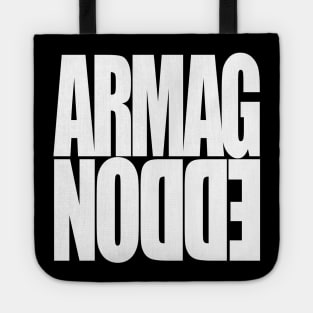 Armageddon - White Type Tote