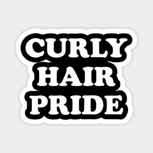 Curly Hair Pride Florida Say Gay Funny Gay Curly Haired Magnet