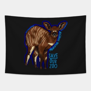 Day 25- Baby Eastern Bongo Tapestry